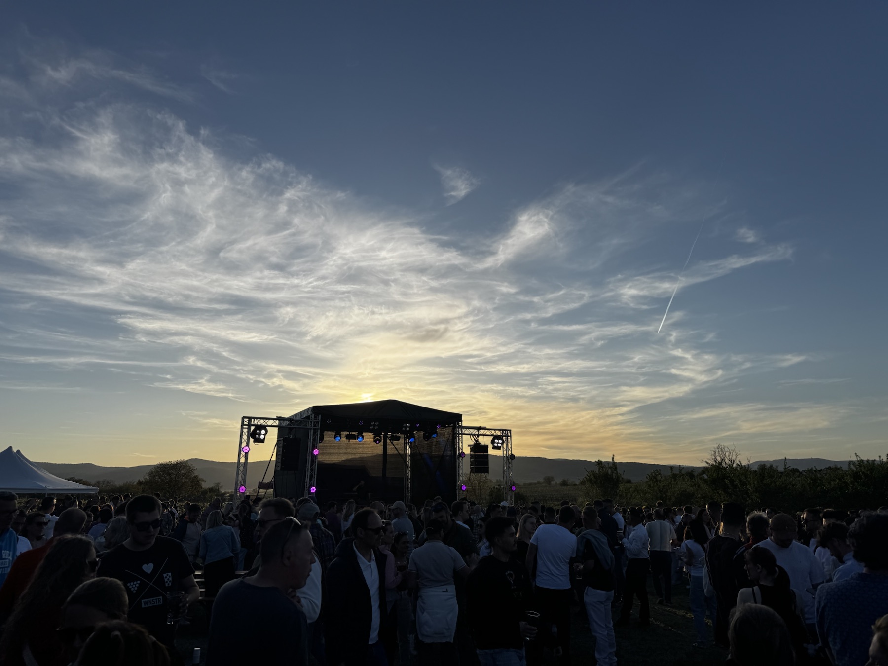 6 auf der Höhe Festival: Bühne inmitten der Weinberge